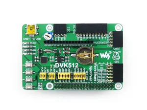 Waveshare DVK512 Плата расширения/оценки для Raspberry Pi 1A +/B +/2B +/3B/3B + UART/SPI/igc/8I/Os/LCD1602 интерфейс - изображение