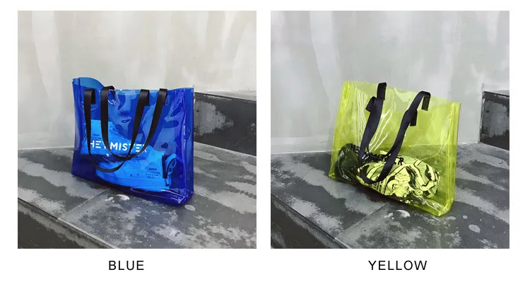 COZMOZ прозрачная сумка из пластика, ПВХ, сумки на плечо, женская летняя пляжная сумка, модная женская сумка для девочек, ручная Желейная сумка, сумка