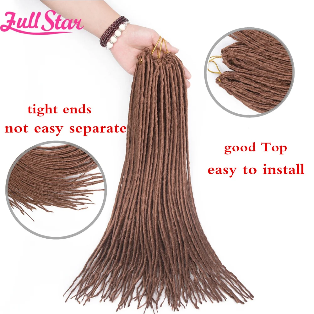 Full Star Thick goddess Blonde Faux Locs Crochet Hair Braids Synthetic Hair 1 pack 22 inch Fold 24 strands 100 g Grey Black Hair Full Star Thick goddess Blonde Faux Locs Crochet Hair Braids Synthetic Hair 1 pack 22 inch Fold 24 strands 100 g Grey Black Hair