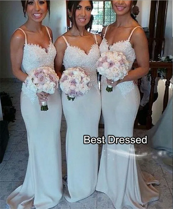 Cream Bridesmaid Dresses