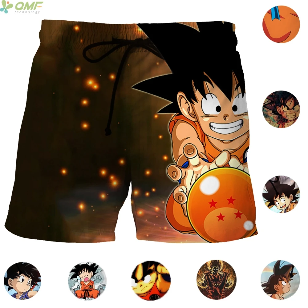 goku jogger shorts