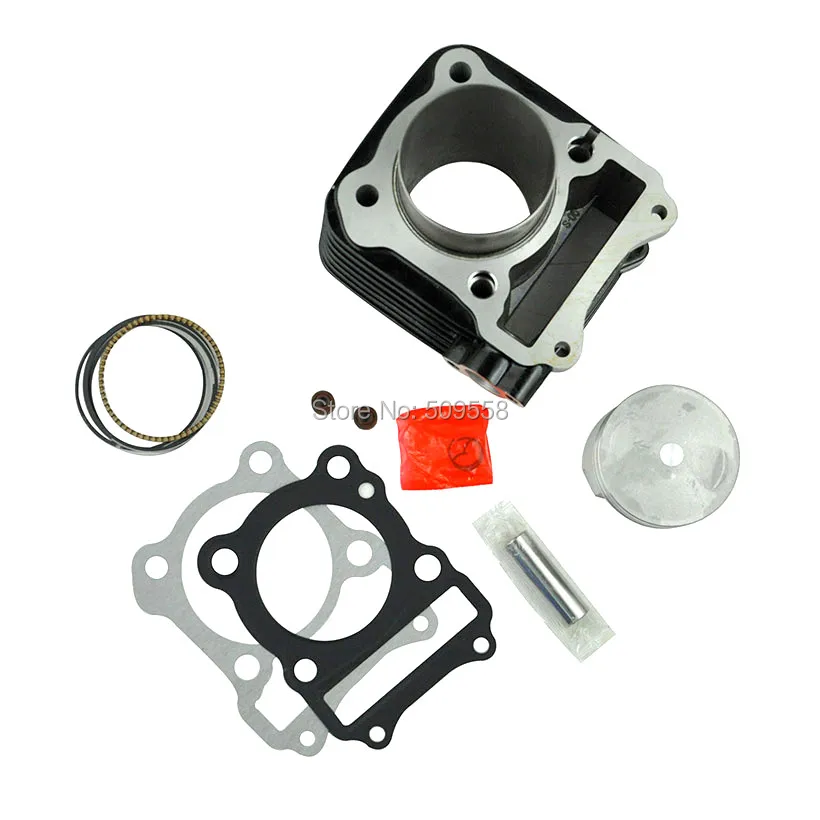 Pistón de la motocicleta 62mm para Suzuki EN125 GS125 GN125 GZ125 DR125 TU125 125CC mejora 150CC del cilindro del motor KIT