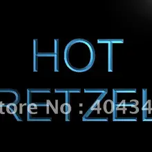 LK668-горячие Pretzels кафе дисплей еды светодиодный неоновый свет знак