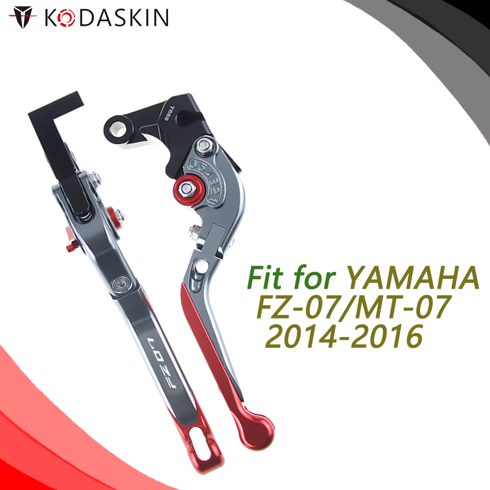 Kodaskin CNC регулируемый для YAMAHA FZ 07 MT FZ07 MT07 2014 2016 Складные Выдвижные сцепные