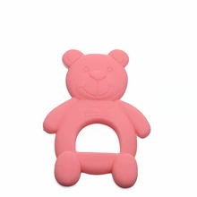 אמא ומלאך קלאסי תינוק Teehters רך שיניים מקל Teether ללעוס צעצוע עבור תינוק ילדים סיליקון מזון מזין משלוח חינם, כדי-007