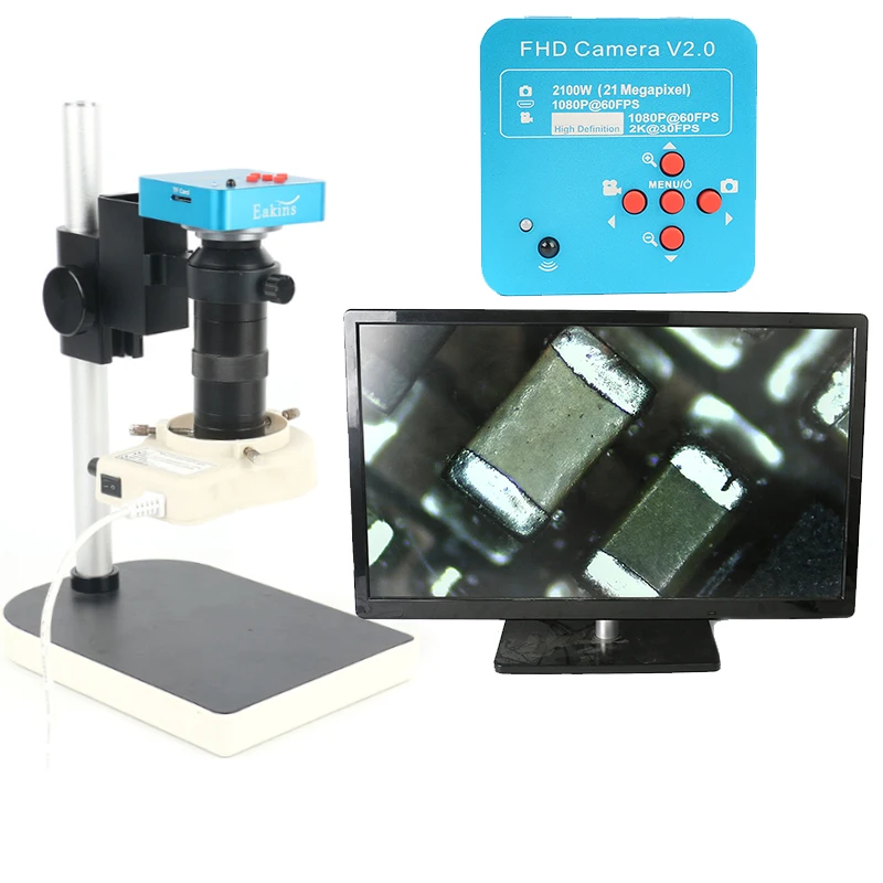8G TF Card 21MP FHD 1080P 60FPS 2K TF Video Recorder 130X Video Electronic Repair Microscope Camera For Lab PCB IC CPU Soldering цена 8G TF Card 21MP FHD 1080P 60FPS 2K TF Video Recorder 130X Video Electronic Repair Microscope Camera For Lab PCB IC CPU Soldering цены онлайн