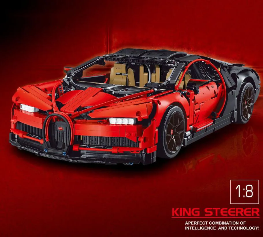 

2018 20086C 4031pcs Compatible W Legoing 42083 Orange Bugattied Chironed Racing Car Building Blocks Bricks Educational Toys
