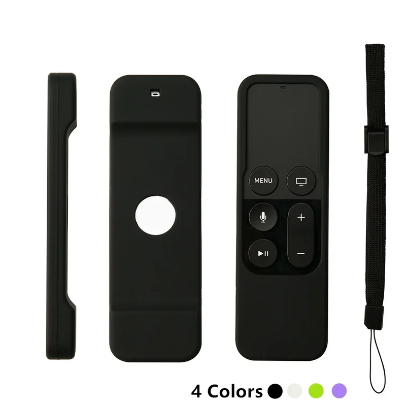 

1PCs Silicone Protective Case Cover Skin for Apple TV 4 Remote Control Colorful Dust-proof Waterproof Anti-fall Dust Cover