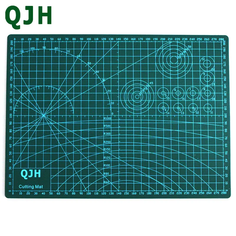 

A4 Pvc Cutting Mat DIY Leather Tools Patchwork Cowhide Double Faced Cutting Plate Double-sided Fabric Paper Craft Cutting Pad