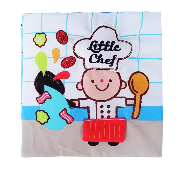 JJOVCE-Quiet-Book-Soft-Fabric-Cloth-Books-Toddler-Bathing-Toilet-Cook-Teach-Early-Educational-Learning-Resource-Books-for-Kids-04