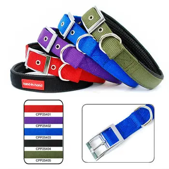 

200Pcs/Lot 5 Colors Lively Pet Dog Double Layers & Padded Collar 2.5cm(C-24")
