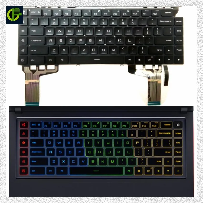  Original English RGB colorful Backlit Keyboard for Xiaomi Mi Gaming Notebook 15.6