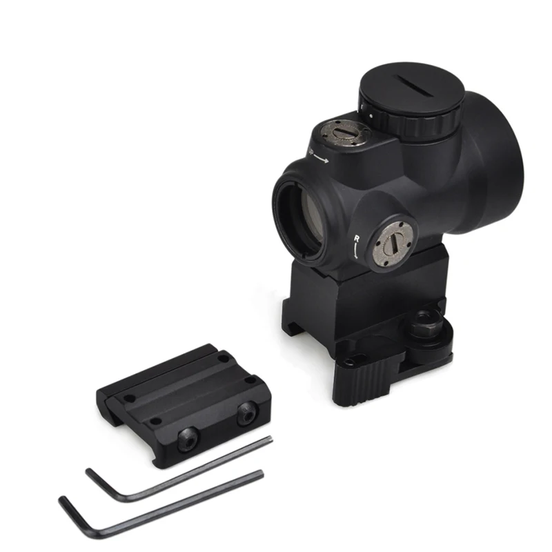 

SEIGNEER Tactical Airsoft Dot Sight Scope MRO Red Dot with QD Riser Mount & Low Mount AO5087