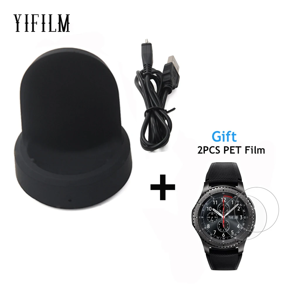 Wireless Charging Dock Cradle Chargers For Samsung Gear S3 Classic