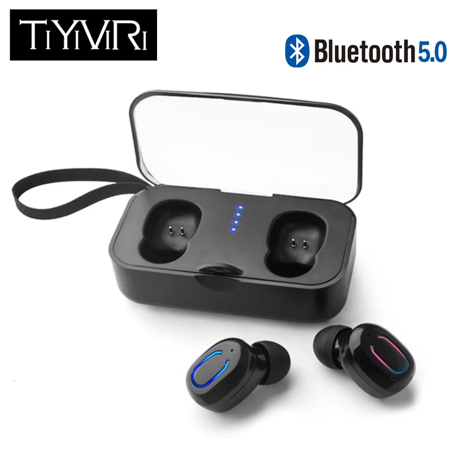 TiYiViRi Bluetooth наушники TWS беспроводные Handsfree спортивные игровая гарнитура