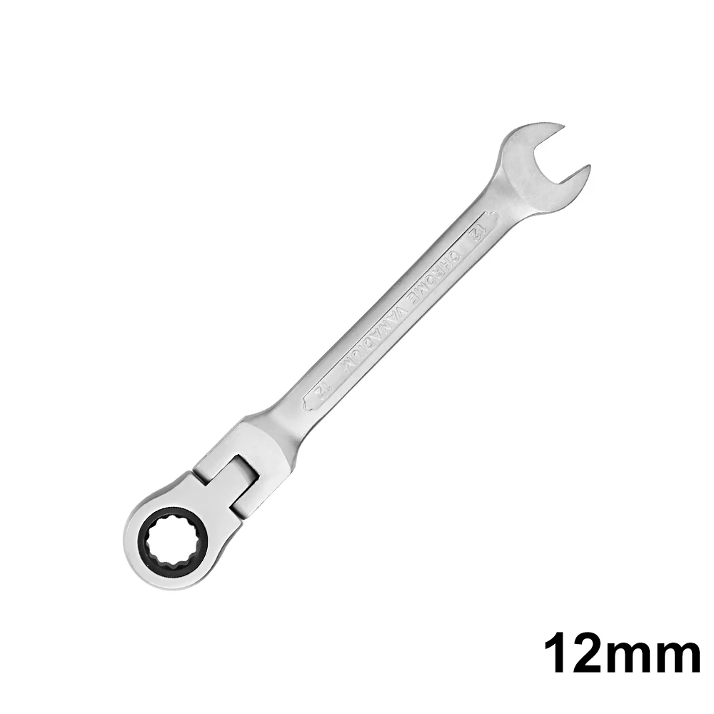 DIYWORK храповый ключ стальной набор гаечных ключей гаечный ключ 8. 10. 12. 13. 14. 17. 19 мм ручка инструменты гибкая головка