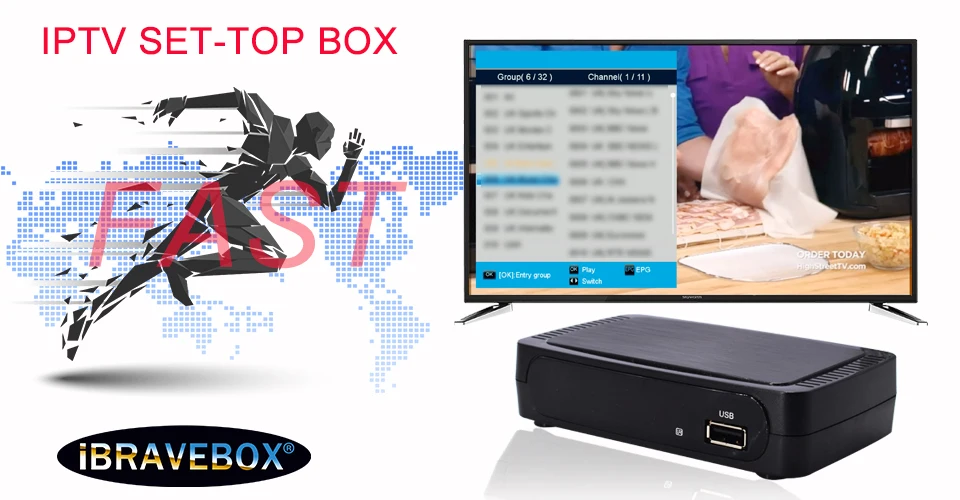 IBRAVEBOX M258 IPTV/Отт интернет-телеприставка для сталкера, чем быстрее MAG250/254