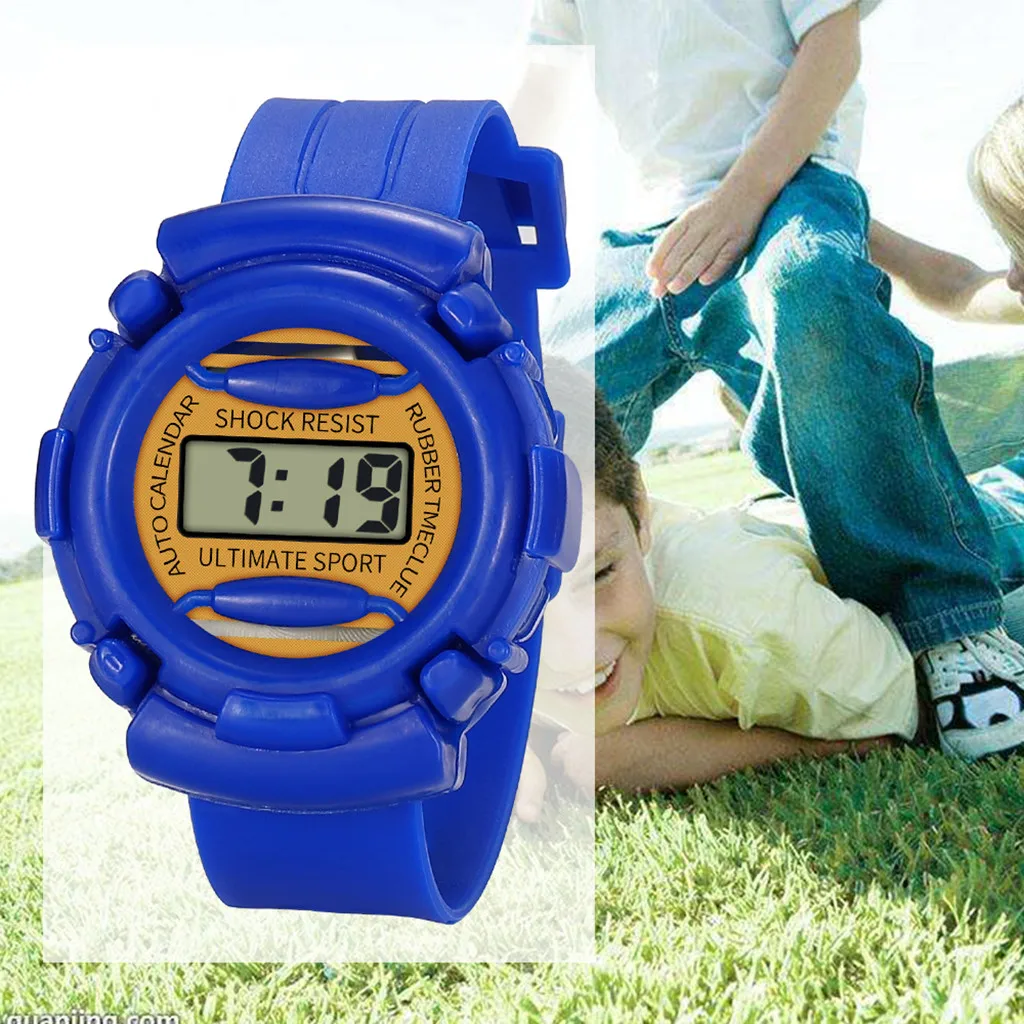 Children Girls Analog Digital Sport LED Electronic Waterproof Wrist Watch NewDigital Kids GirlDigital Girl |