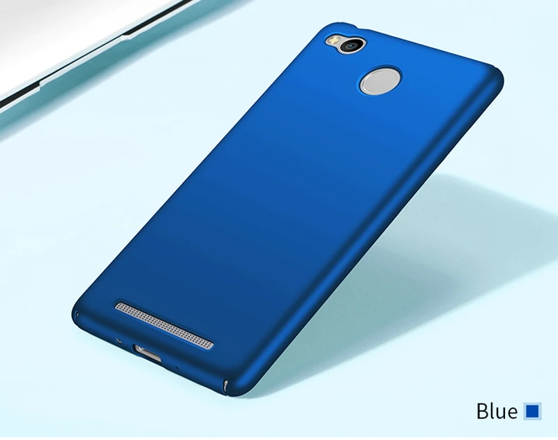 Чехол для Xiaomi Redmi 3 S 3Pro, жесткий пластиковый матовый чехол для телефона, чехол s для Redmi 3 Pro 3 S, цветная шелковистая задняя крышка Fundas