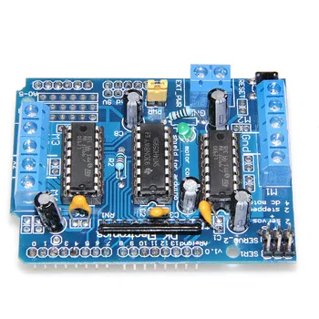 

10Pcs/lot L293D Motor Control Shield Motor Drive Expansion Board For Arduino Motor Shield