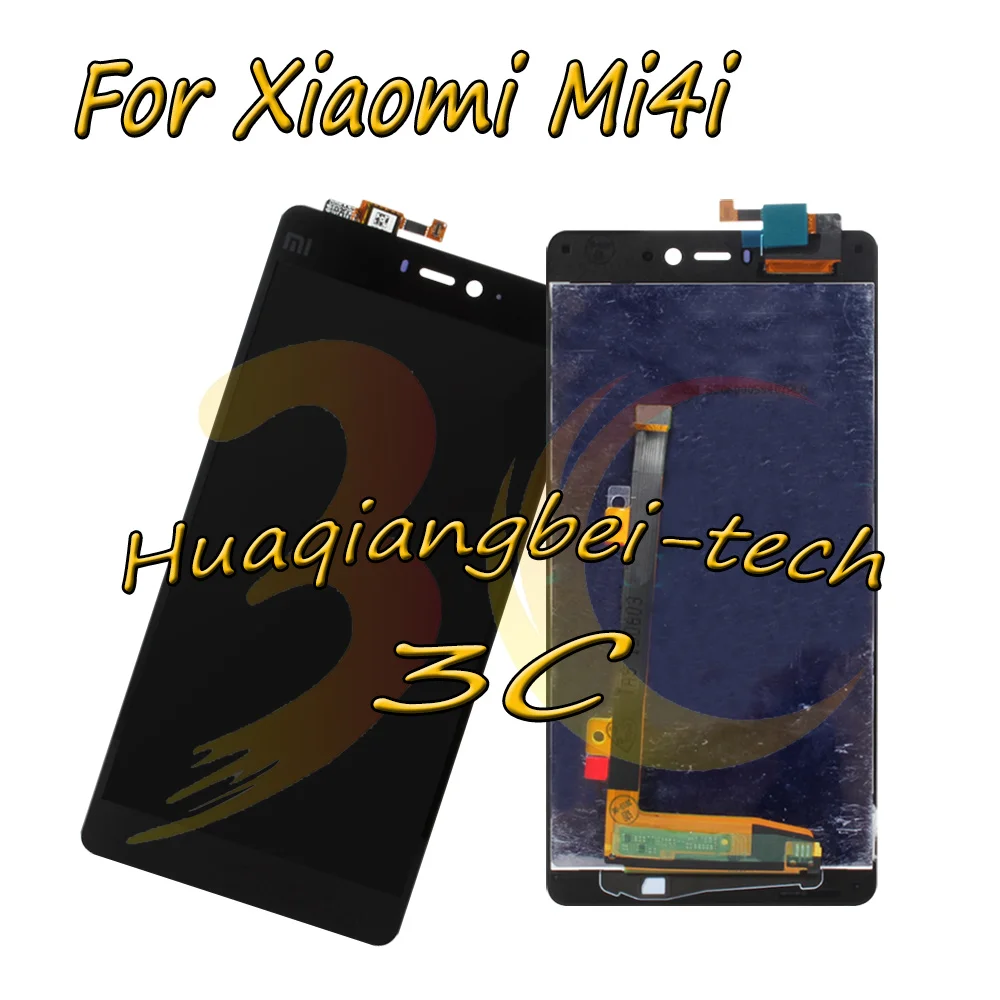 

5.0'' New Black For Xiaomi Mi 4i mi4i Full LCD DIsplay + Touch Screen Digitizer Assembly 100% Tested With Tracking