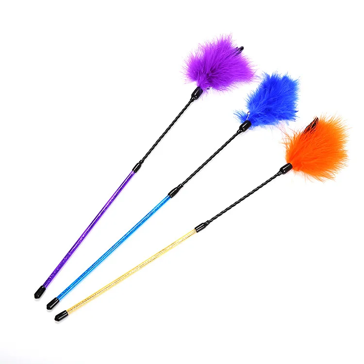 

Cross-Border Fur Pompom Cat Toy tou ming gan Pet Cat Toys Cat Interaction Amazon Factory Spot Wholesale