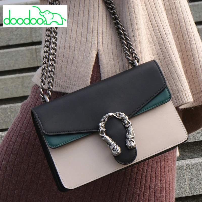 

Fashion Lady Patchwork Chain Shoulder Bag Casual Fashion Crossbody Bag for Women High Quality Designer Purses and Handbags Louis