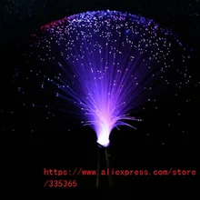 30 см длина RGB оптический волоконные лампы батареи модели автоматического изменения цвета светодиодный подарок светодиодный детские игрушки