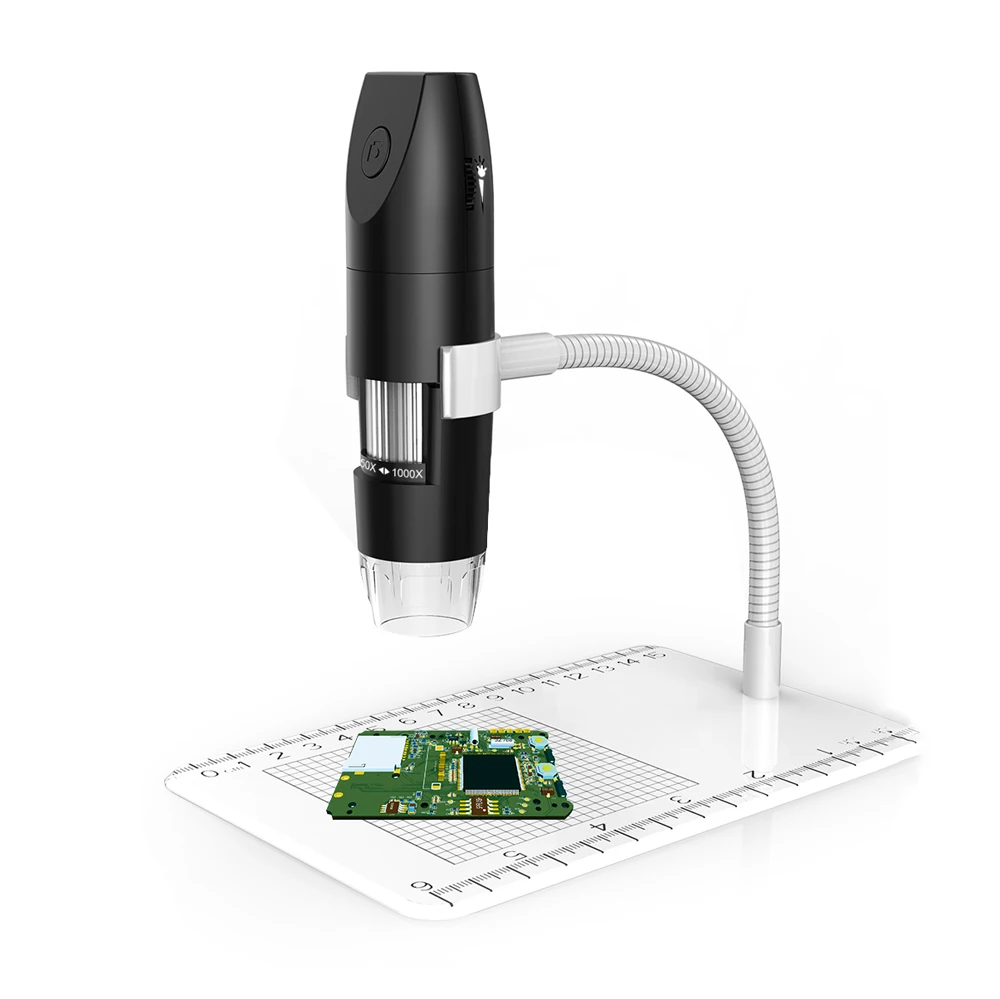 

Multifunctional Portable High-definition 2.0MP Wireless WIFI Usb Electronic Soldering Microscope with 8 LED Lights for Soldering