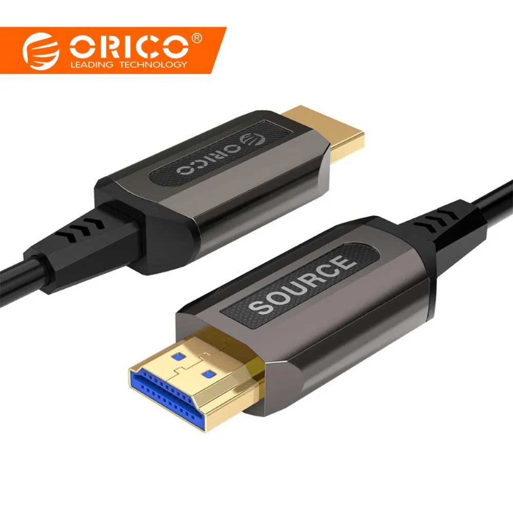 

ORICO HDMI to HDMI Male to Male Fiber-optic Video Adapter Cable for Computer Monitor for PS Station for TV