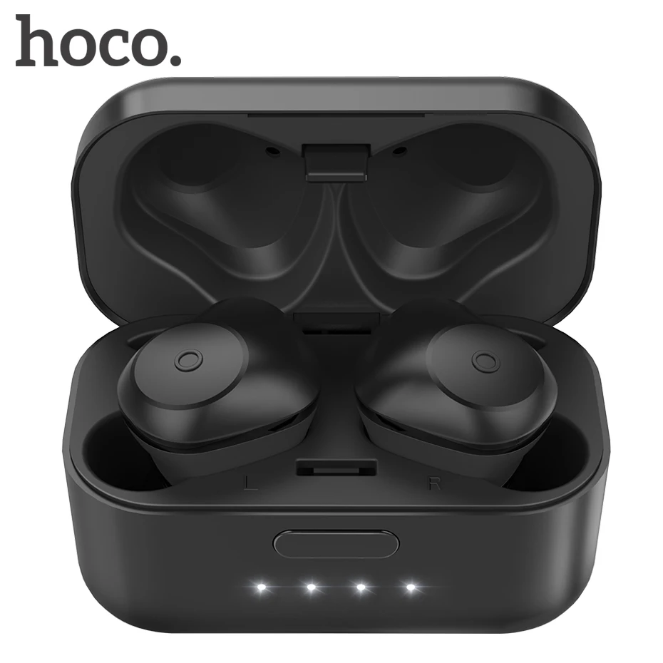 

HOCO Wireless Bluetooth Earphone Bluetooth 5.0 CSR Twins Headsets A2DP Avrcp Stereo Sound Handsfree TWS Earbuds With Power Box