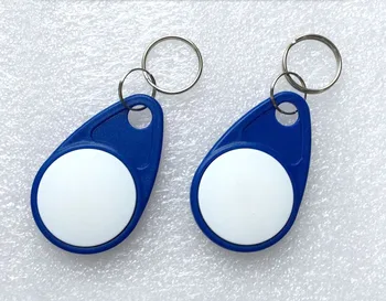 

1000 PCS RFID 13.56MHz 14443A Small Smart IC Key Ring Tag Keyfob Token F08 No.7
