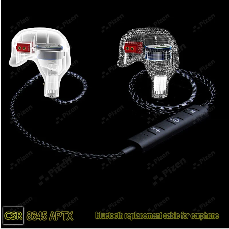 bluetooth earphone  cable for kzZS6 ZS10