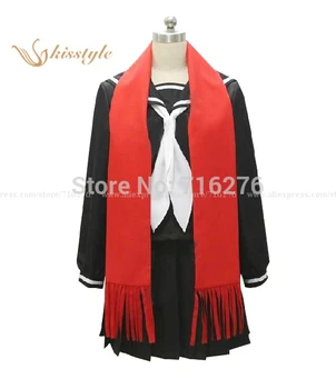

Kisstyle Fashion Kagero Project Dodge Project Ayano Tateyama Anime Cosplay Costume Custom-Made