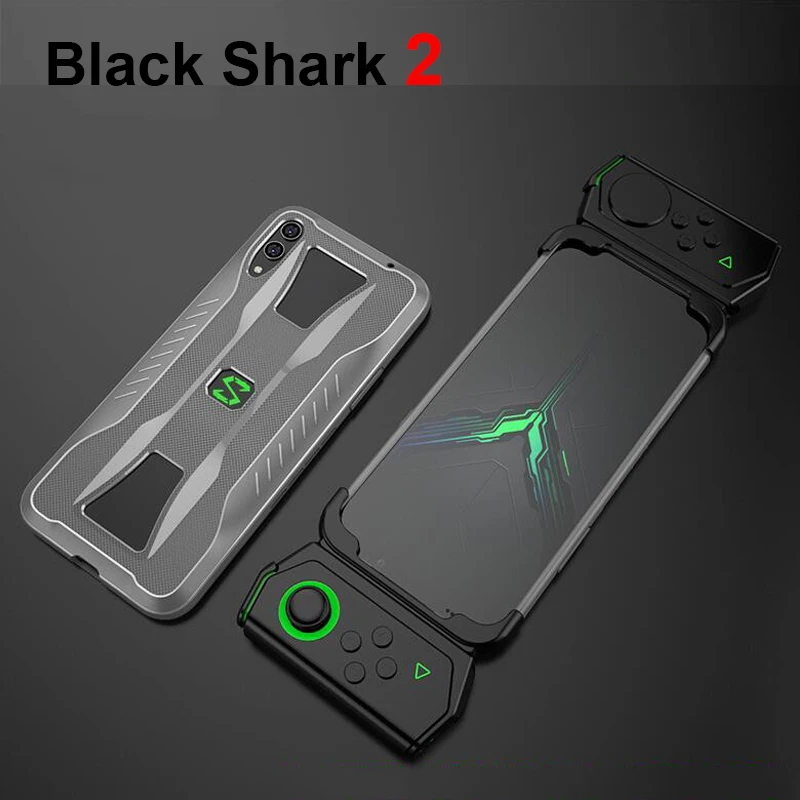 

Black Shark 2 Case Soft Full-around Protective Cover Compatible with 2 Side GamePad for Black Shark 2 Pro Silicone PC Back Shell