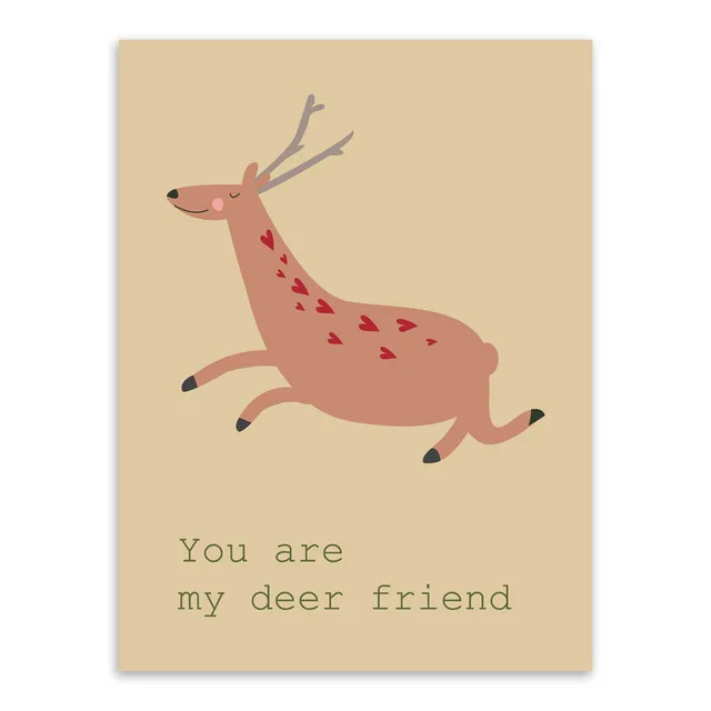 Modern-Nordic-Kawaii-Animals-Deer-Bear-A4-Art-Prints-Poster-Funny-Quotes-Wall-Pictures-Canvas-Painting.jpg_640x640 (4)
