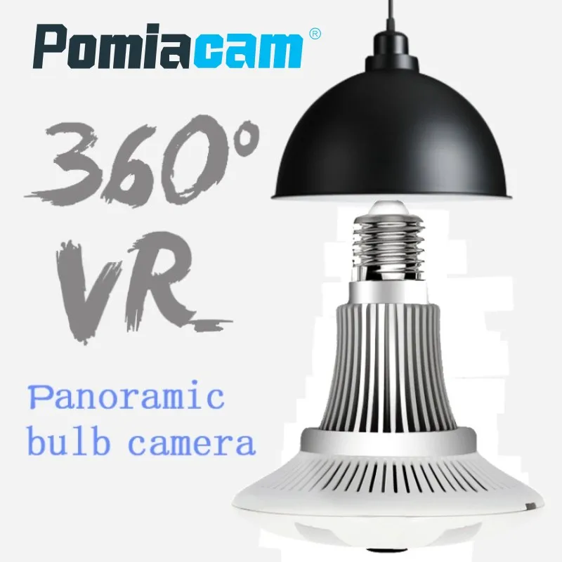 

Bulb Lamp Wireless IP Camera EC21 Wifi 960P 360 Degree Panoramic FishEye Home Security CCTV Camera Baby Monitor support 128GB