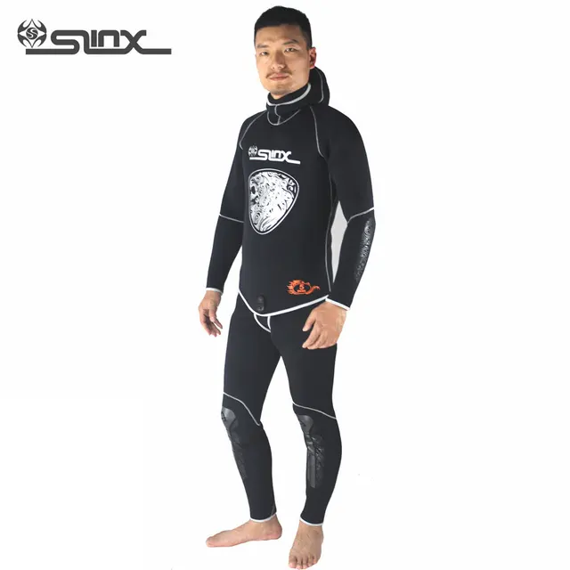 Cheap 5mm Neoprene Scuba Diving Suit for Men, Spearfishing Suit, Split Wetsuit, Diving Clothes S M L XL XXL