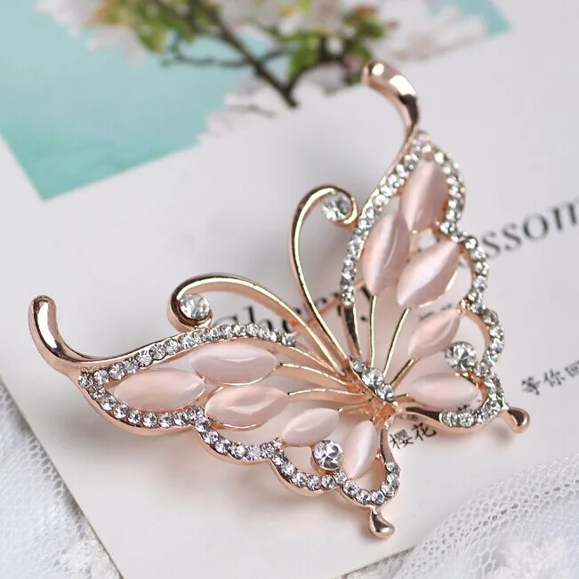 Exaggerate Sparkling Cyrstal Butterfly Brooch Pins For Women Fashion Jewelry  Gift Big Size Badge Hot Brooches - Brooches - AliExpress