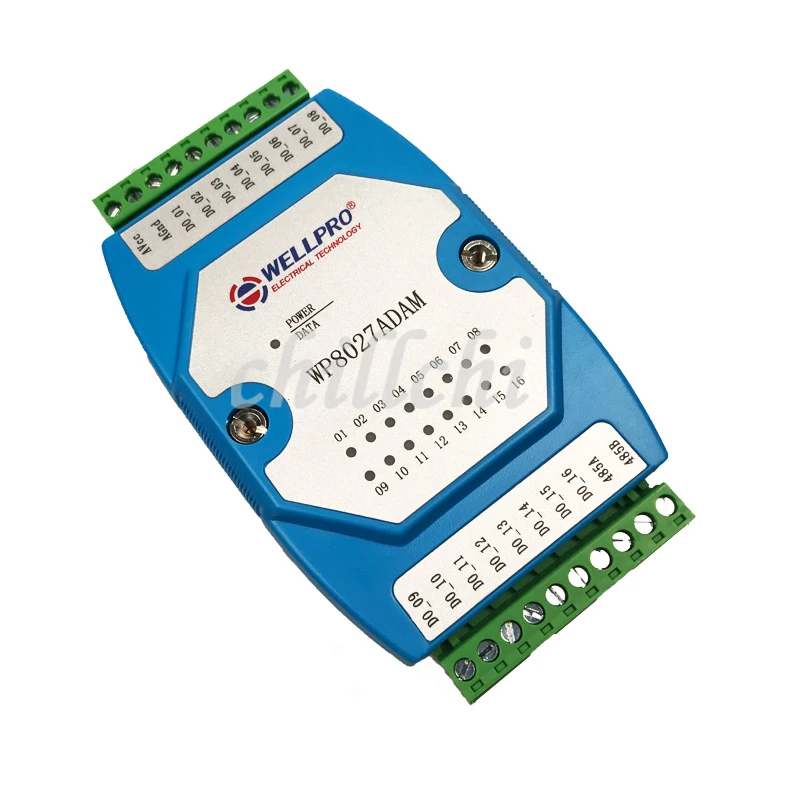 Цифровой выход коммутатор модуля модуль изолированный 16 сделать RS485 modbus связи