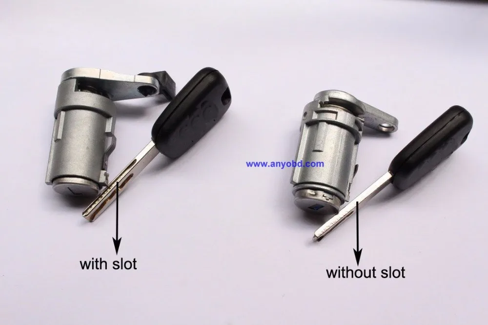 old for Peugeot 307 Left Front door lock cylinderin Car Key from