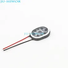 (20pcs/lot) 2014 1420 Oval Tablet Phone MP3 Speaker 1W 8 Ohms L20MMxW14MM thickness:3.5MM With Wires