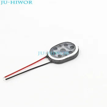 

(20pcs/lot) 2014 1420 Oval Tablet Phone MP3 Speaker 1W 8 Ohms L20MMxW14MM thickness:3.5MM With Wires