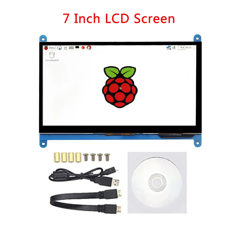 Raspberry Pi 3 Model B 7 Inch LCD Display 800*480 1024*600 HDMI Touch Screen with Acrylic Holder for Raspberry Pi 3 Model B Plus Raspberry Pi 3 Model B 7 Inch LCD Display 800*480 1024*600 HDMI Touch Screen with Acrylic Holder for Raspberry Pi 3 Model B Plus