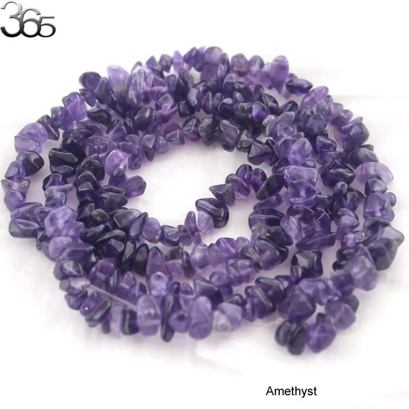 Free Shipping7-8mm Amethyst Purple Quartz Freeform...