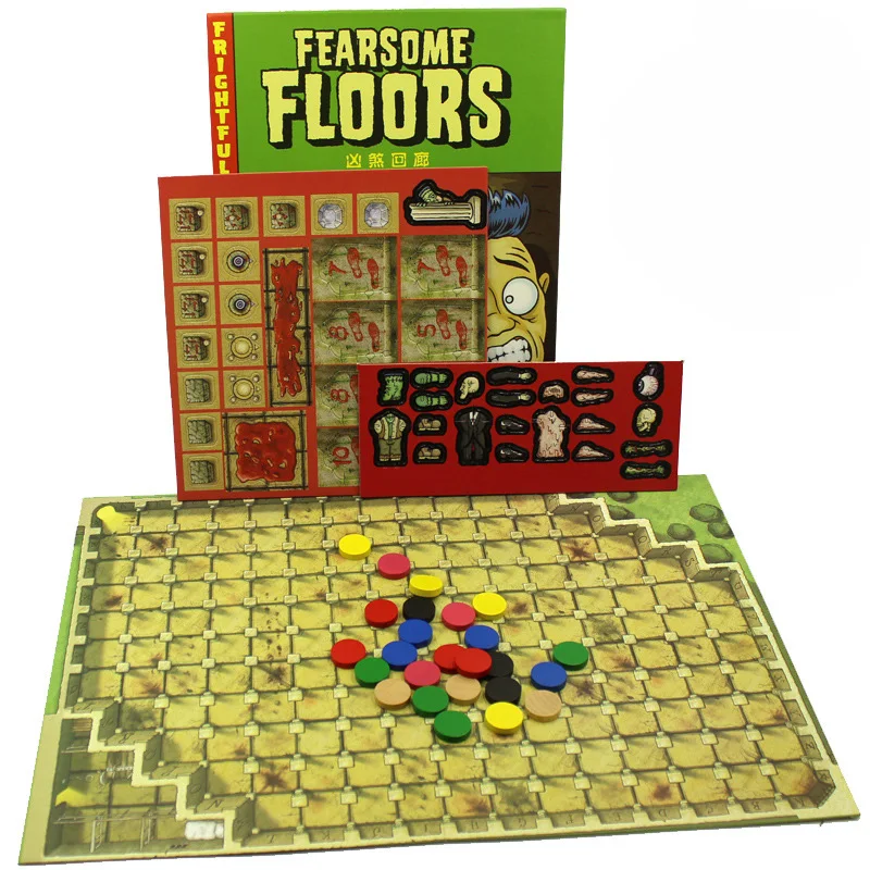 Fearsome Floors Board Game 2 7 Players Cards Games Easy To Play Funny