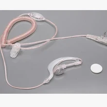 10x G Форма Прозрачный Заушник наушники наушник гарнитура для Kenwood Baofeng UV-5R BF-888S 2PIN Радио рация