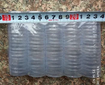 

For Coins Under 25mm Wholesell 100 PCS acrylic Plastic Box