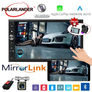 

7'' 2 DIN Car Radio GPS Navi Car Stereo For Apple Carplay & Android FM Autoradio Multimedia Bluetooth Mirror link car audio