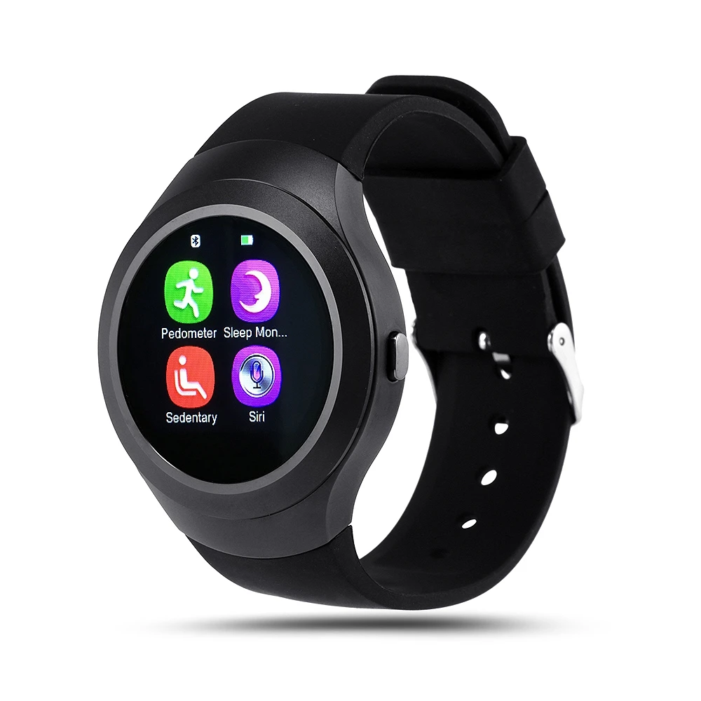 smart watch in round dial